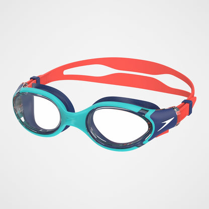 Junior Biofuse 2.0 Goggles Clear/Green | Speedo