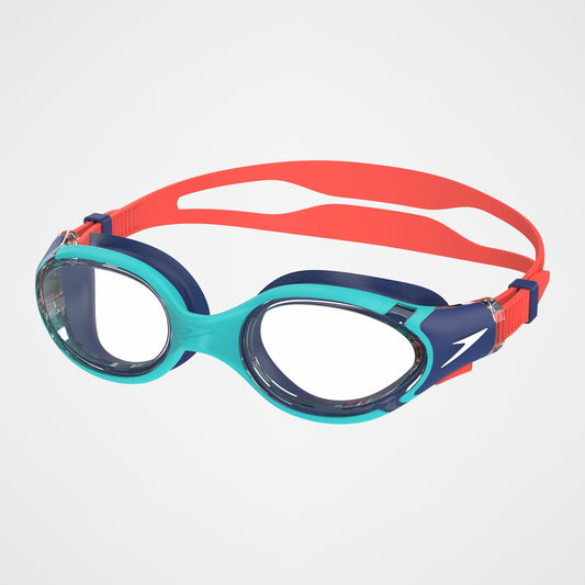 Junior Biofuse 2.0 Goggles Clear/Green | Speedo