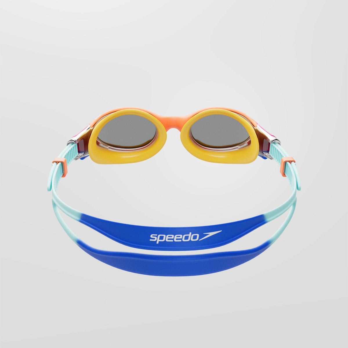 Biofuse 2.0 Mirror Junior Goggles Blue/Orange | Speedo