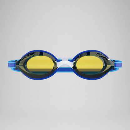 Junior Vanquisher 3.0 Mirror Goggles Blue/Gold | Speedo