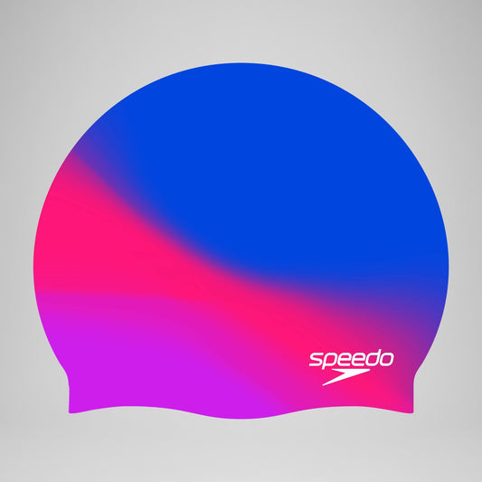 Junior Multi Colour Silicone Cap Blue/Pink | Speedo