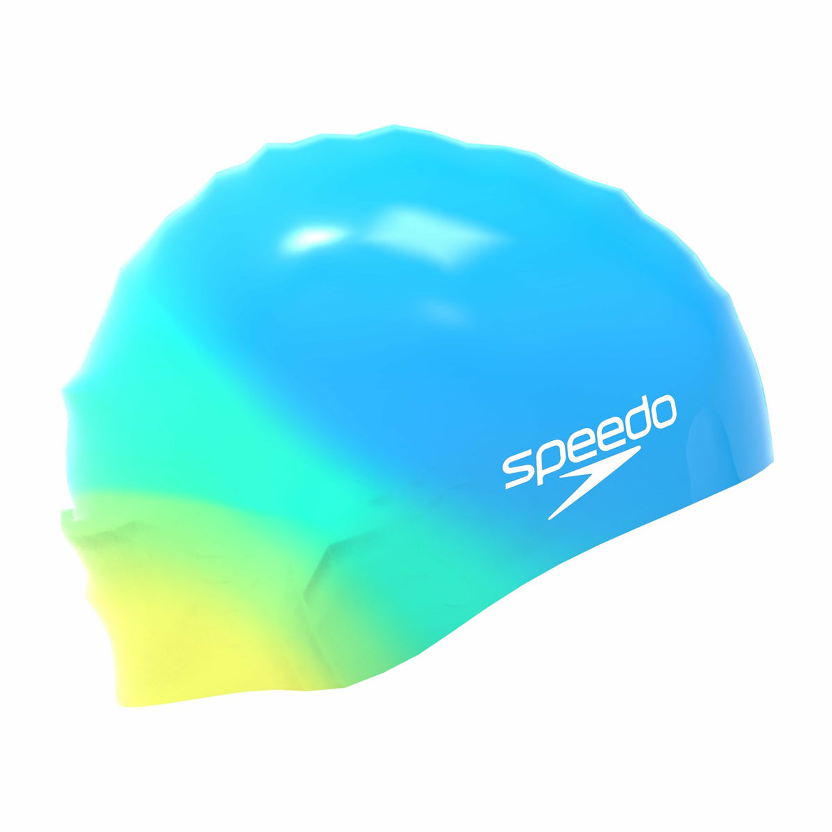 Junior Multi Colour Silicone Cap Blue | Speedo