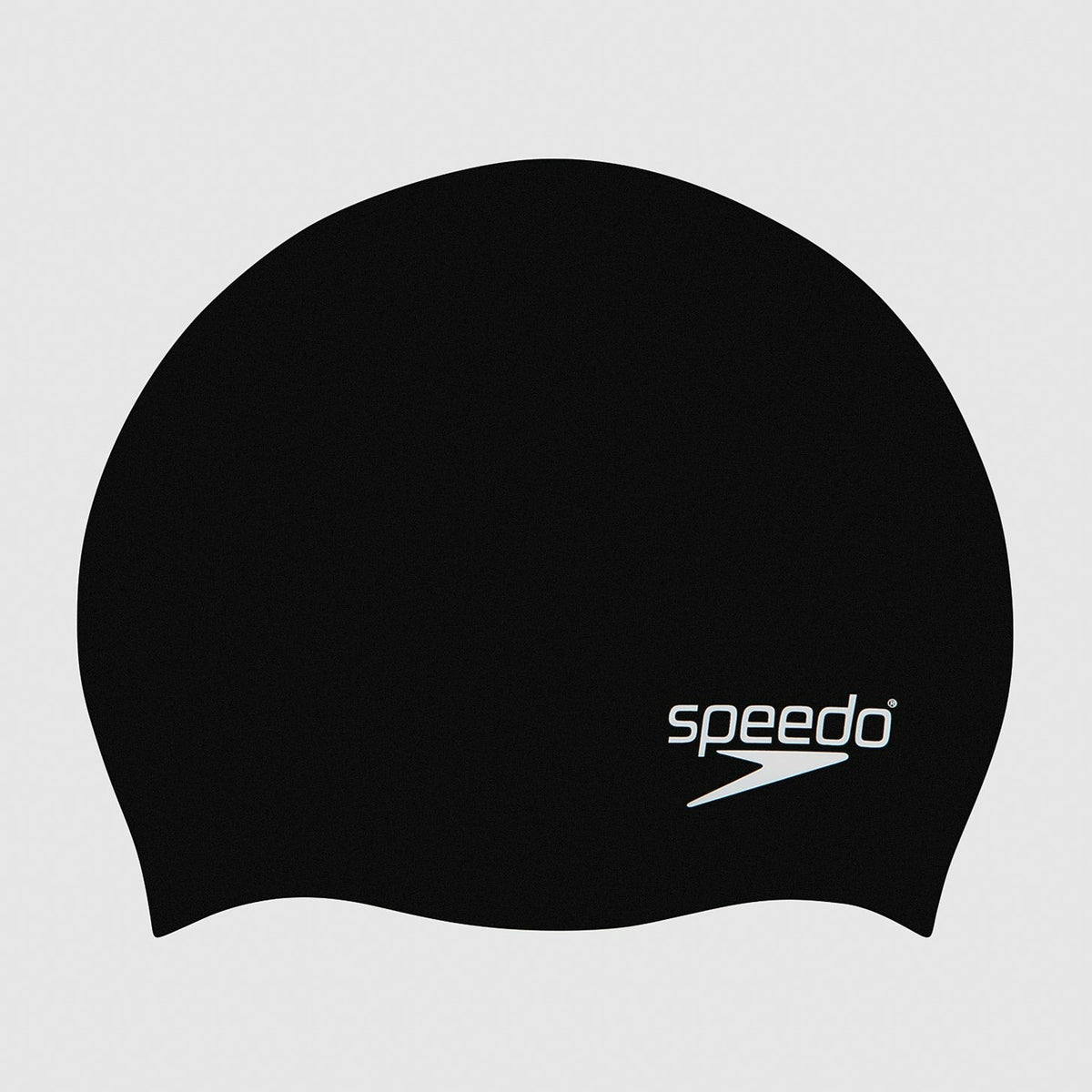 Unisex Junior Silicone Cap Black | Speedo