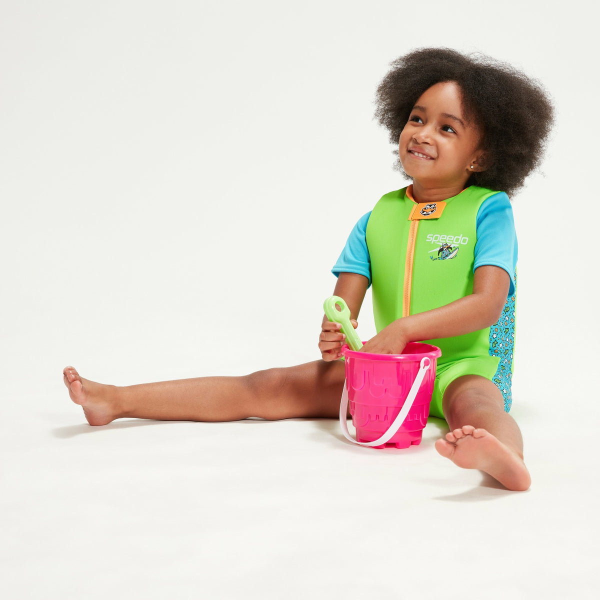 Infant Learn to Swim Chima African Penguin Float Suit Green | Speedo