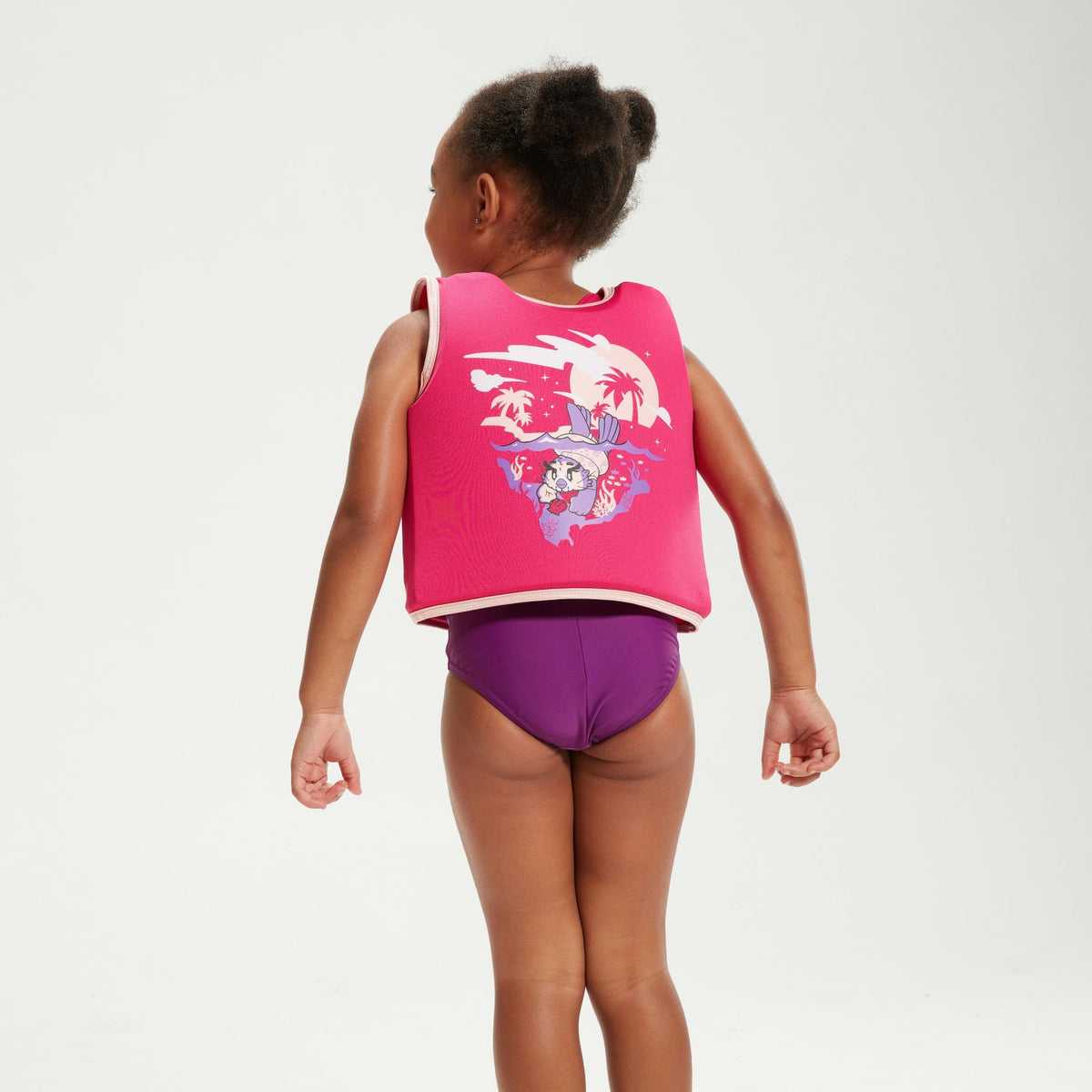 Infant Learn to Swim Aria Sea Otter Float Vest Pink | Speedo