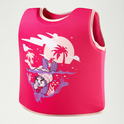Infant Learn to Swim Aria Sea Otter Float Vest Pink | Speedo