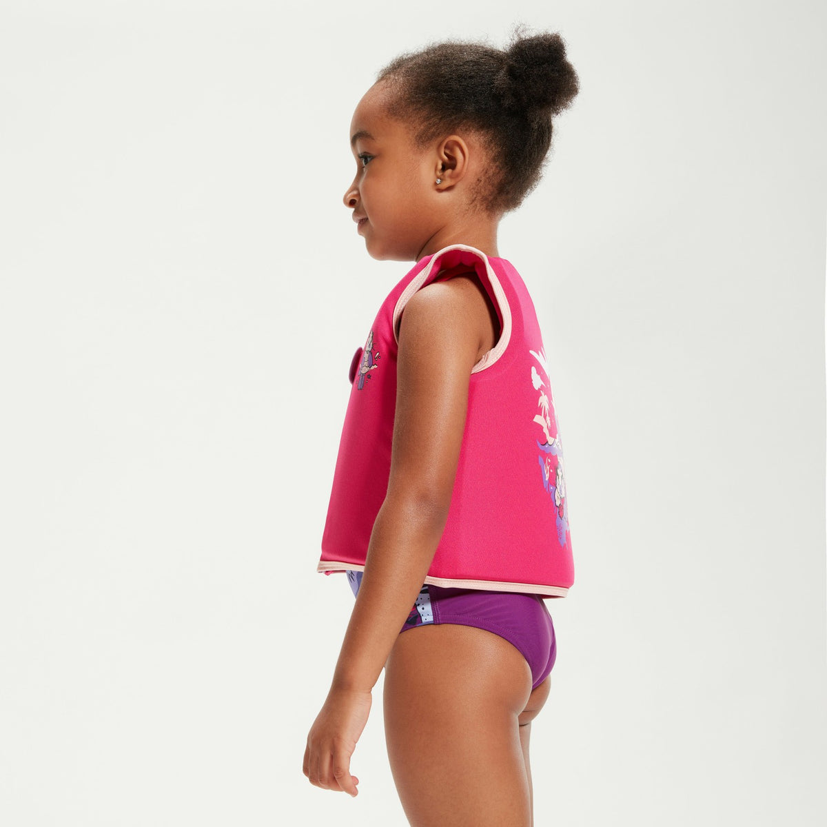 Infant Learn to Swim Aria Sea Otter Float Vest Pink | Speedo