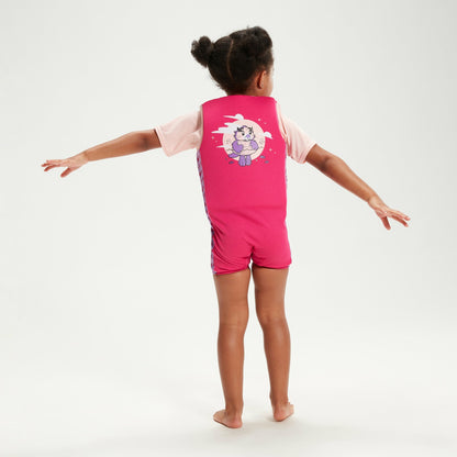 Infant Learn to Swim Aria Sea Otter Float Suit Pink | Speedo