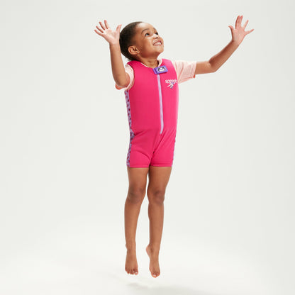 Infant Learn to Swim Aria Sea Otter Float Suit Pink | Speedo