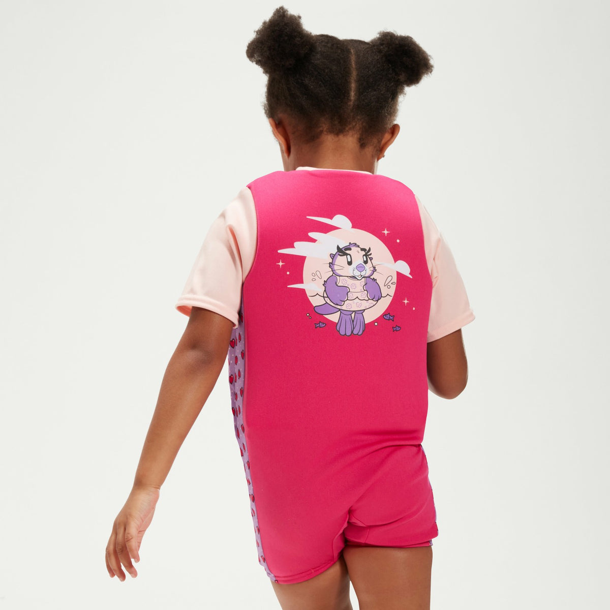 Infant Learn to Swim Aria Sea Otter Float Suit Pink | Speedo