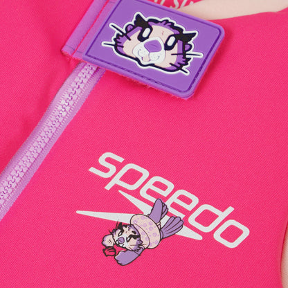 Infant Learn to Swim Aria Sea Otter Float Suit Pink | Speedo