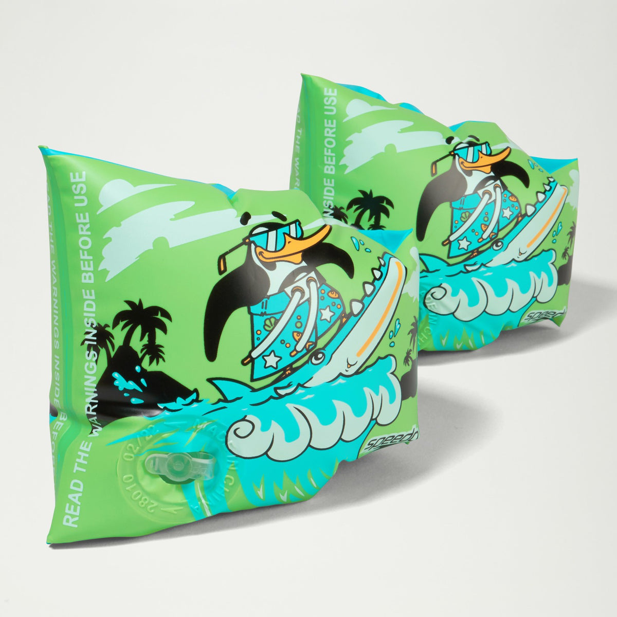 Learn to Swim Chima African Penguin Armbands | Speedo