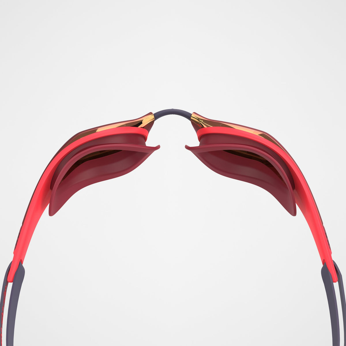 Adult Fastskin Pure Focus Mirrored Goggles Red | Speedo