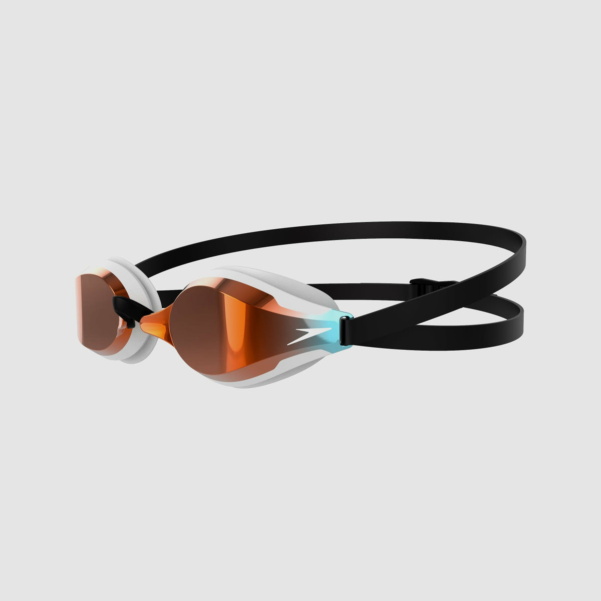 Adult Fastskin Speed Socket 2.0 Mirror Goggles White | Speedo