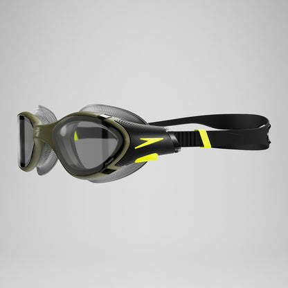 Adult Biofuse 2.0 Polarised Goggles Dark Green/Yellow | Speedo