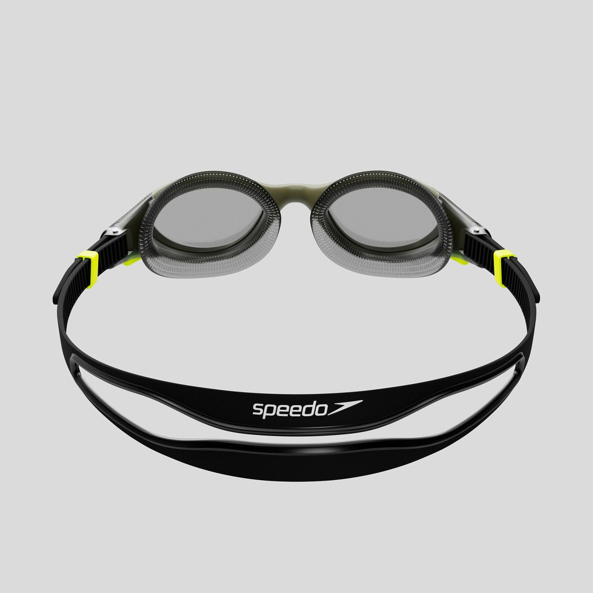 Adult Biofuse 2.0 Polarised Goggles Dark Green/Yellow | Speedo