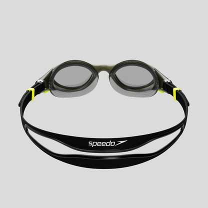 Adult Biofuse 2.0 Polarised Goggles Dark Green/Yellow | Speedo