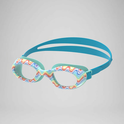 Junior Futura Hydrospex Printed Goggles Rainbow/Clear | Speedo