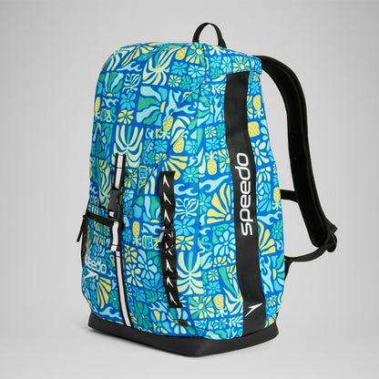 Printed 35L Team Rucksack Blue | Speedo