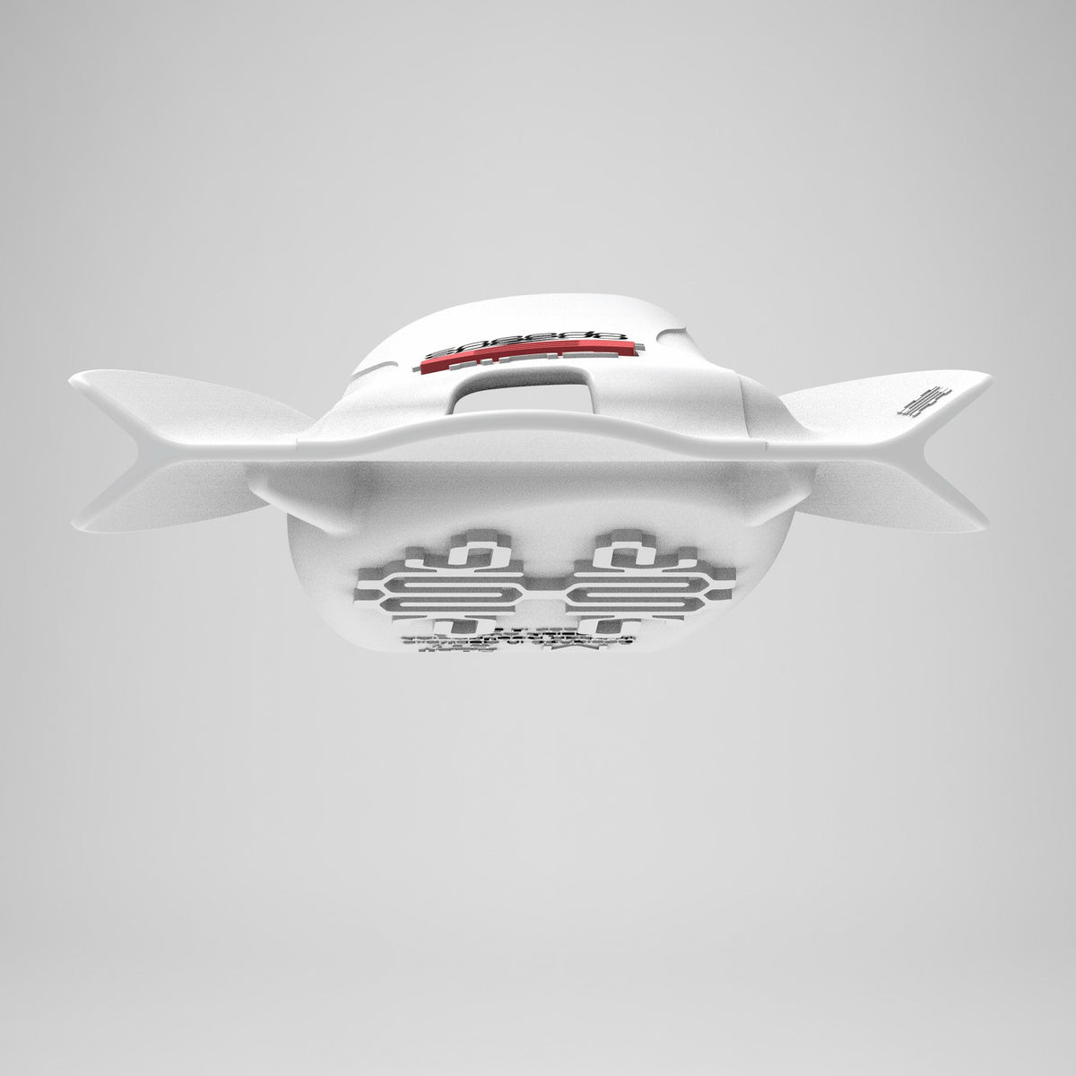Speedo DMC Elite Fin White/Red | Speedo