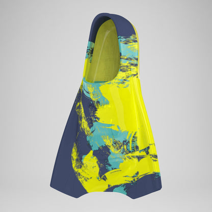 Adult Short Blade Fin Yellow/Turquoise | Speedo