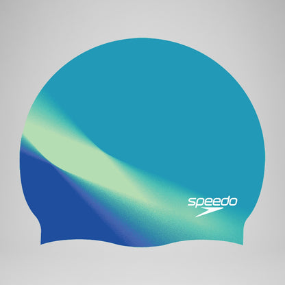 Adult Multi Colour Silicone Cap Blue | Speedo