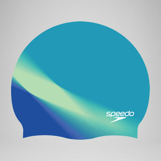 Adult Multi Colour Silicone Cap Blue | Speedo