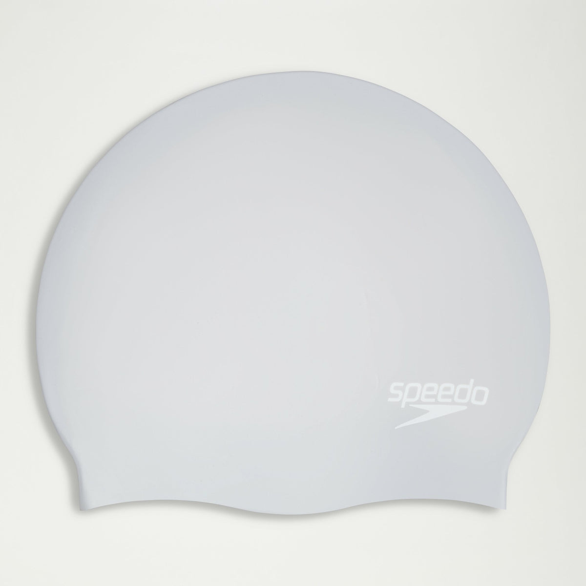 Unisex Long Hair Silicone Cap Silver/White | Speedo
