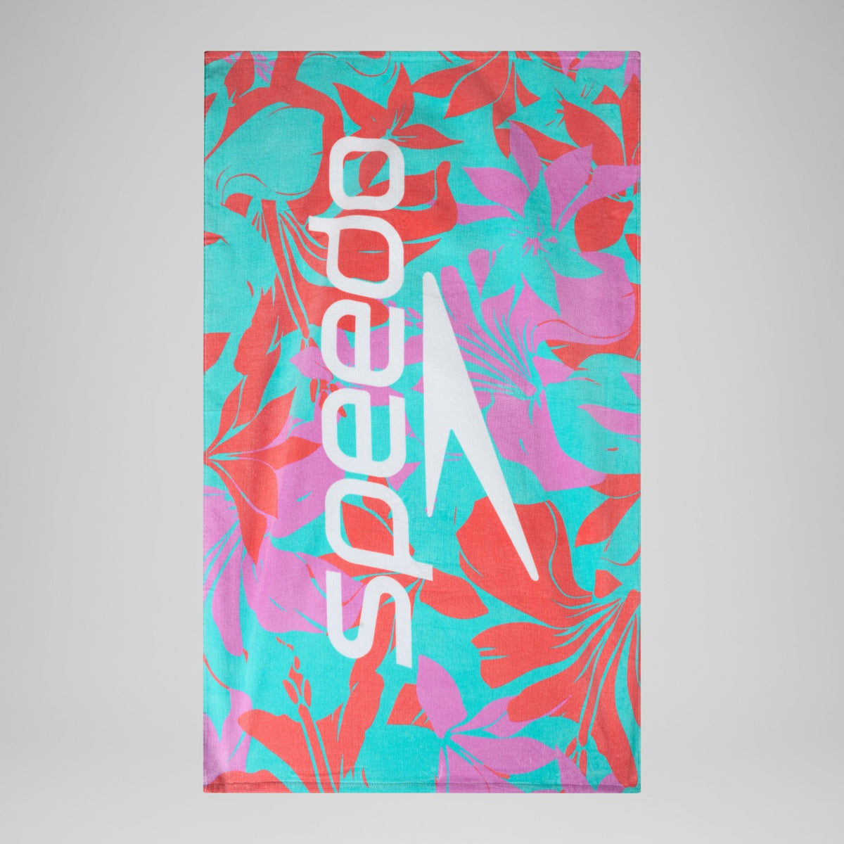 Printed Beach Towel Turquoise/Pink | Speedo