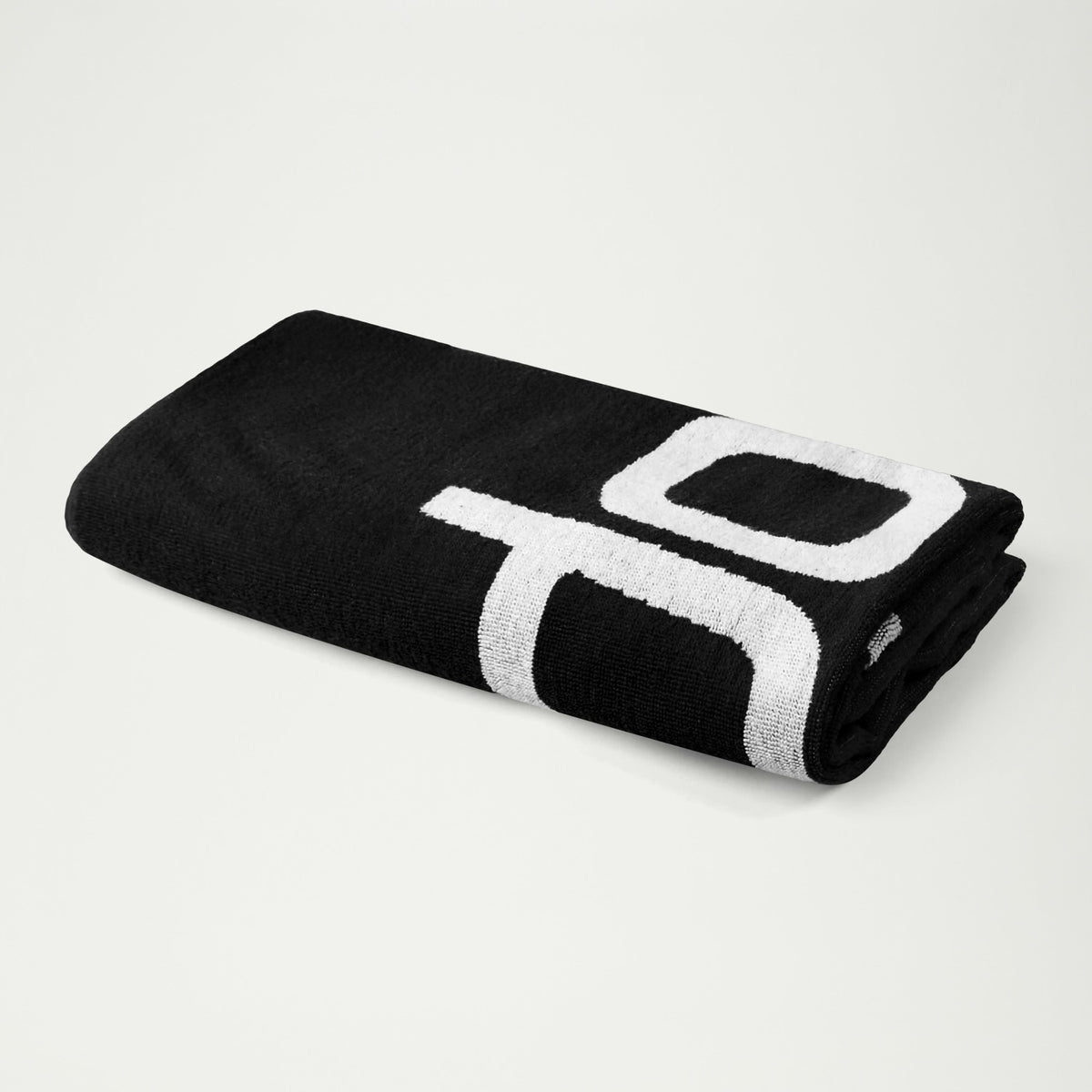 Speedo Logo Towel Black/White | Speedo