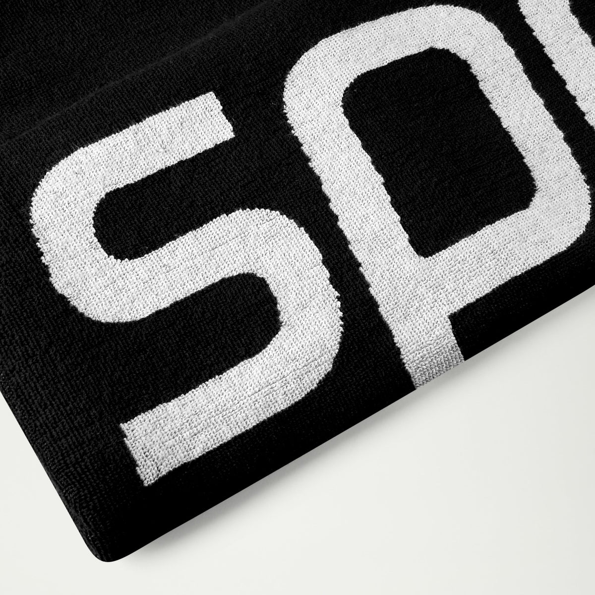 Speedo Logo Towel Black/White | Speedo
