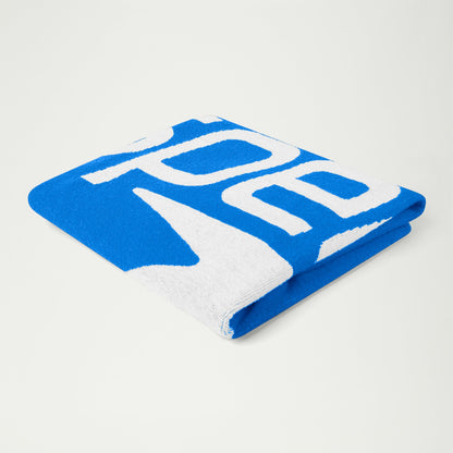 Speedo Logo Towel Blue/White | Speedo