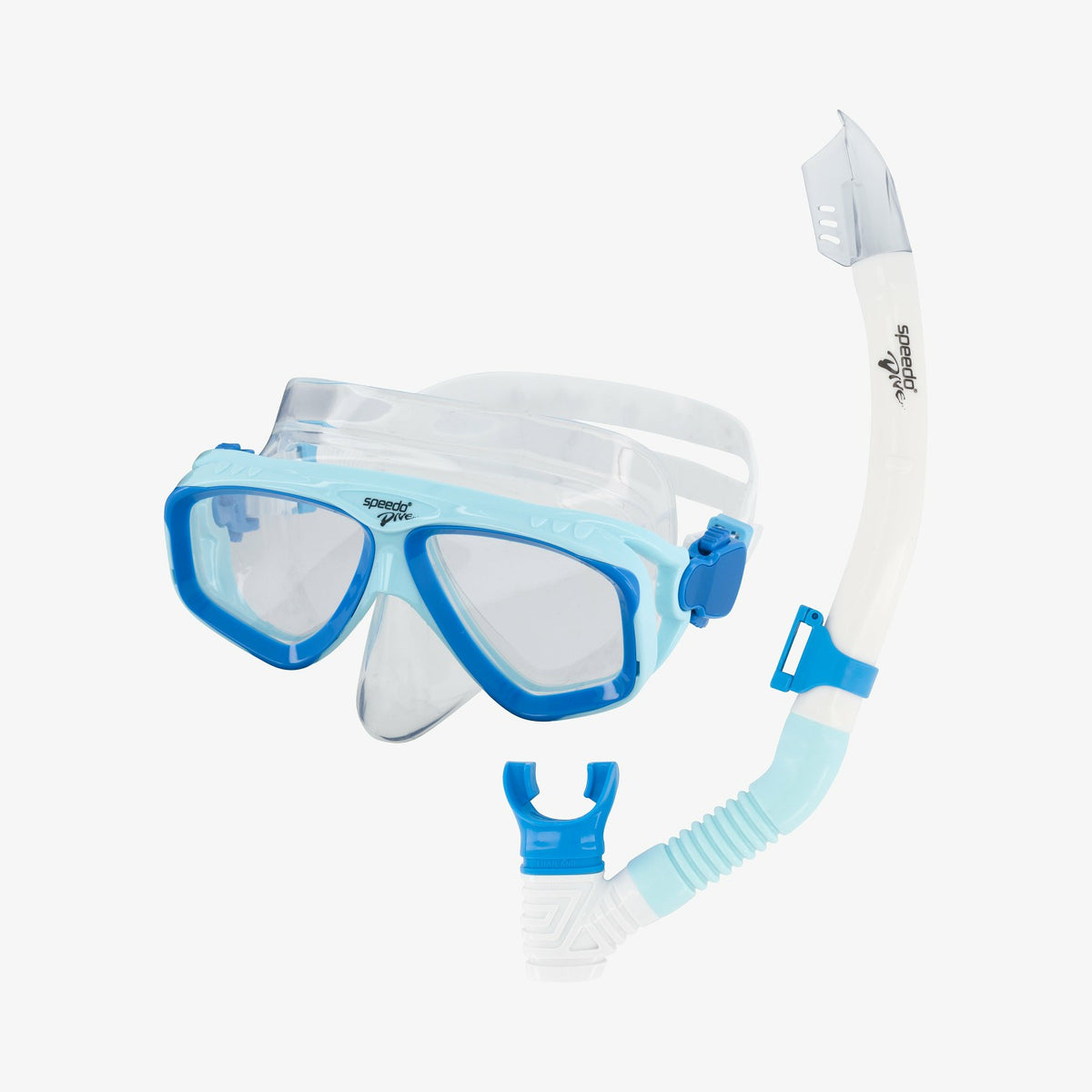 Adult Adventure Mask & Snorkel Set Blue | Speedo