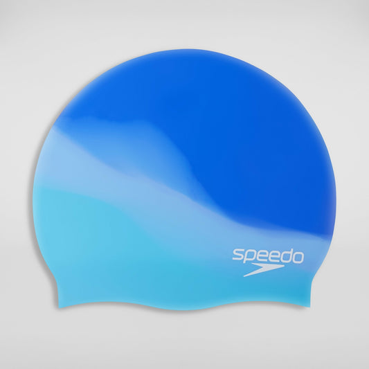 Adult Multi Colour Silicone Swim Cap Blue | Speedo