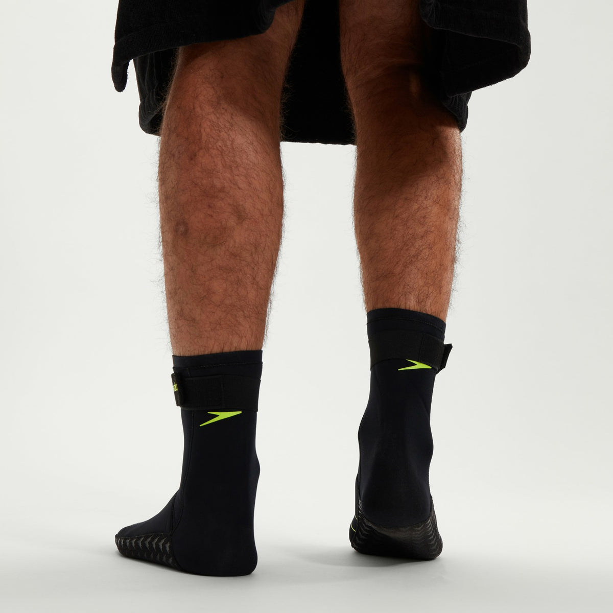 Adult Swim Socks Black/Yellow | Speedo