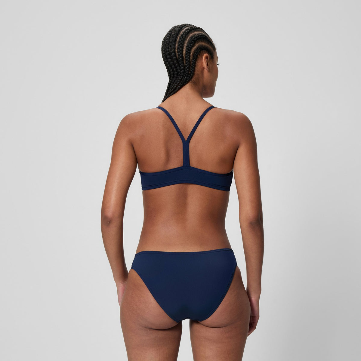 Endurance+ Logo Thinstrap Bikini Set Navy | Speedo