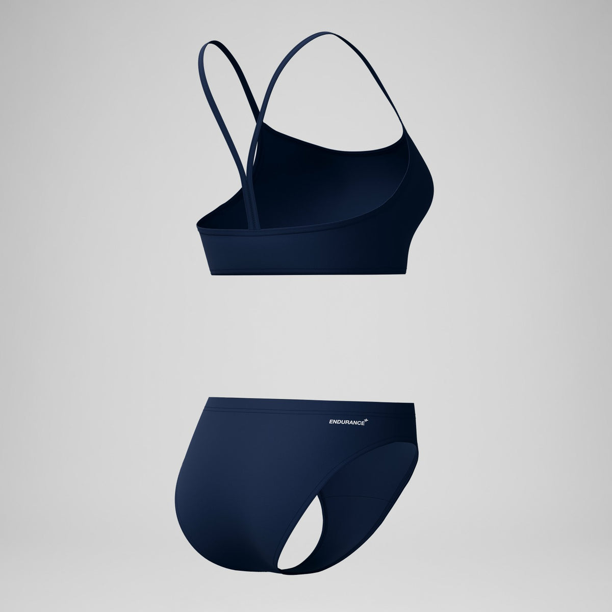 Endurance+ Logo Thinstrap Bikini Set Navy | Speedo