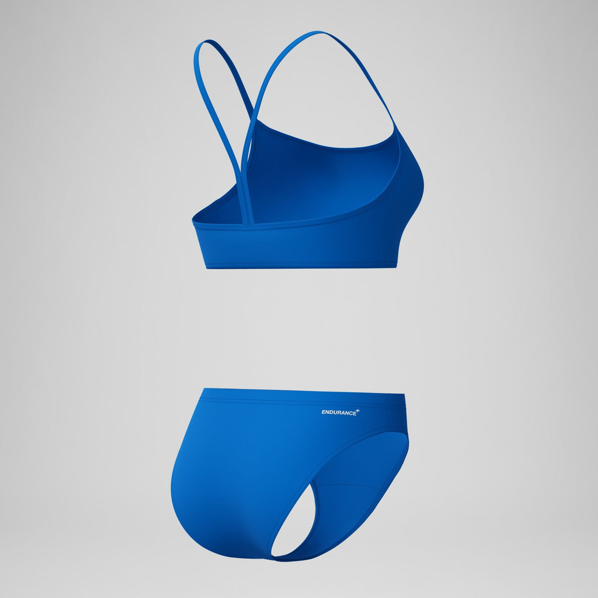 Endurance+ Logo Thinstrap Bikini Set Blue | Speedo