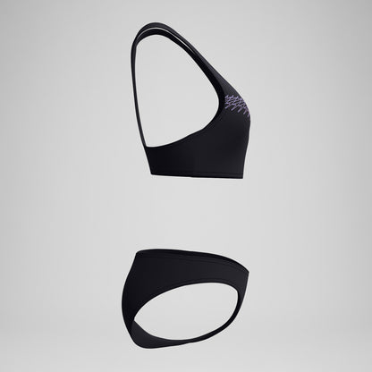 Placement Bikini Set Black/Peach | Speedo