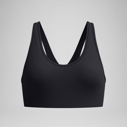 Sculpture Boom Back Bikini Top Black | Speedo