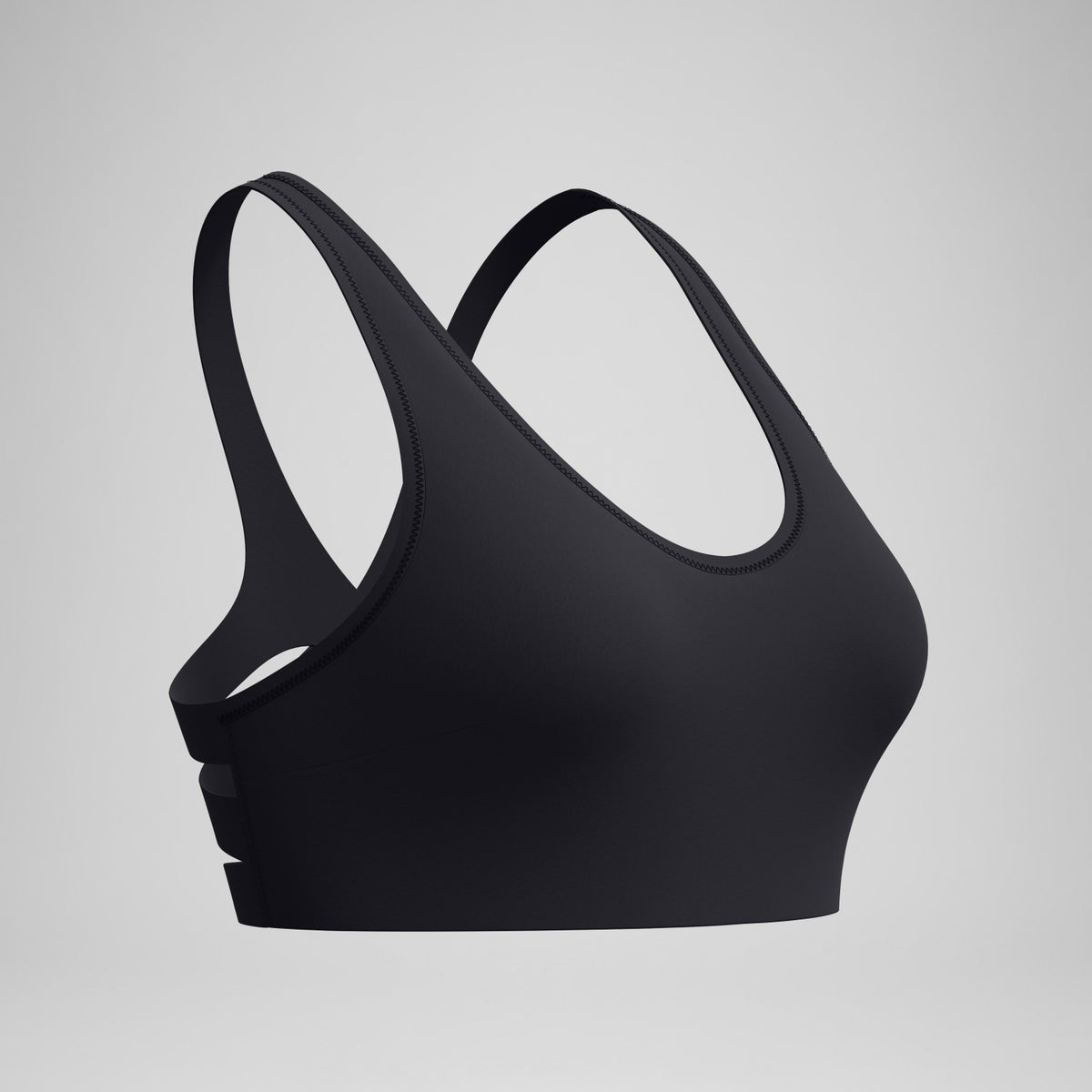 Sculpture Boom Back Bikini Top Black | Speedo