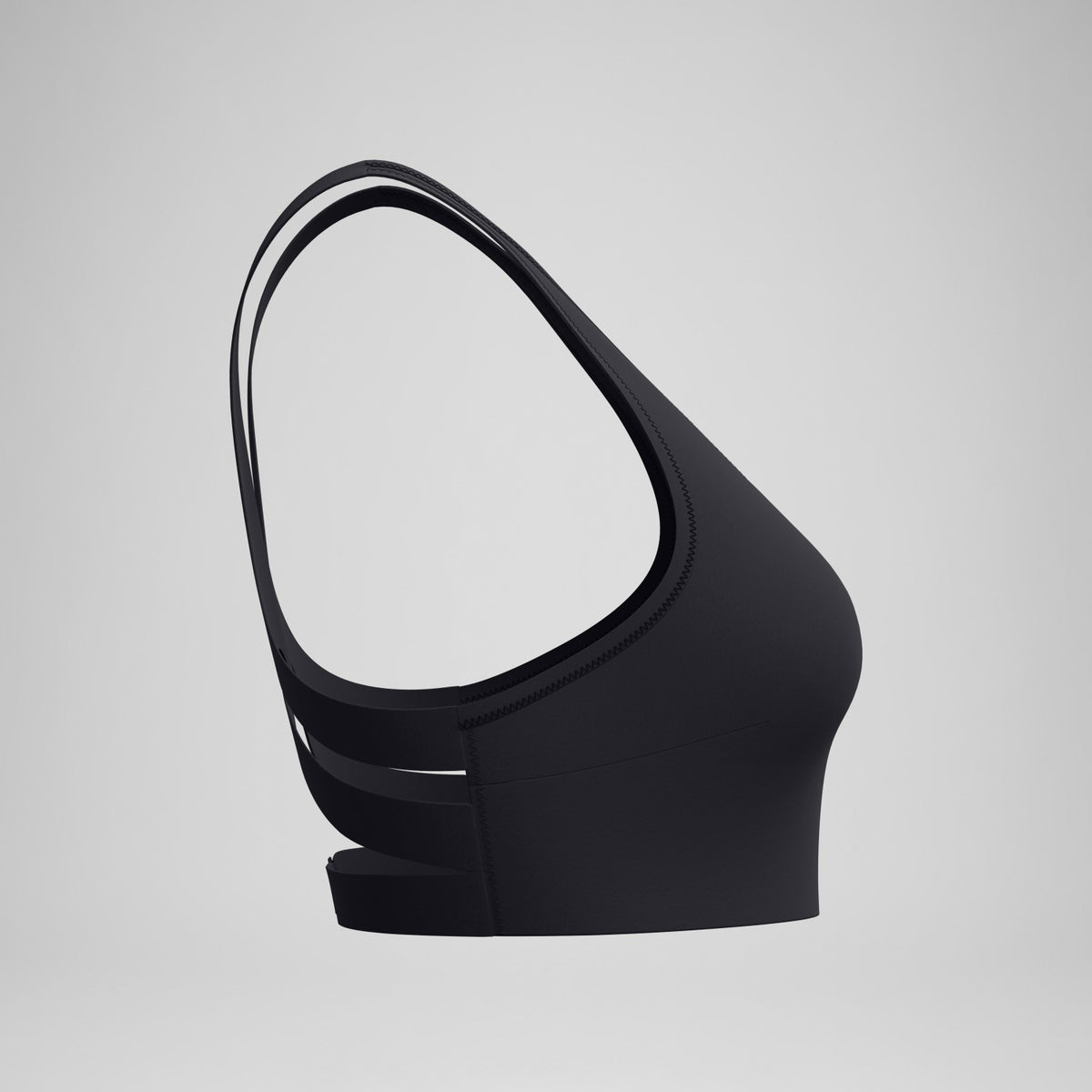 Sculpture Boom Back Bikini Top Black | Speedo