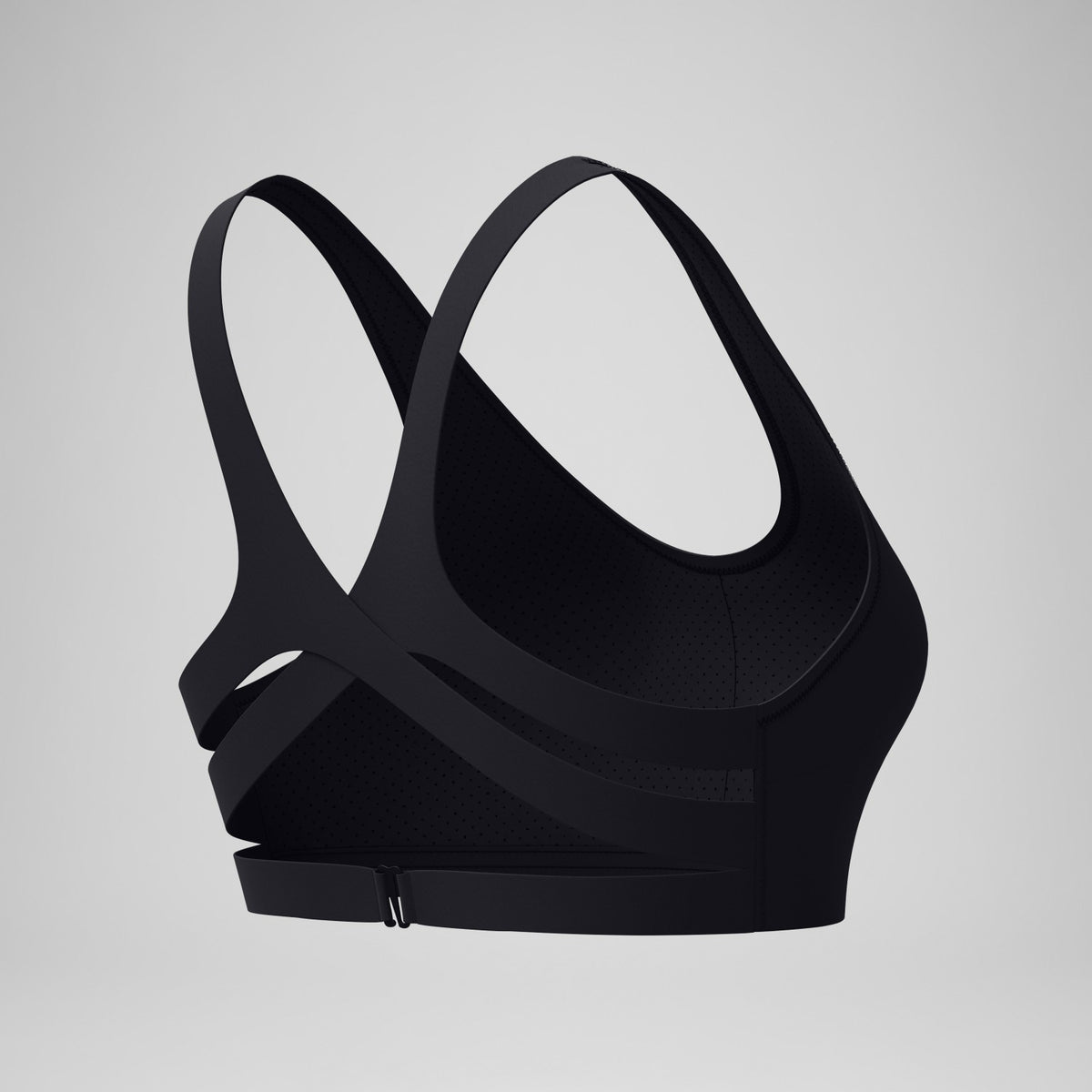 Sculpture Boom Back Bikini Top Black | Speedo