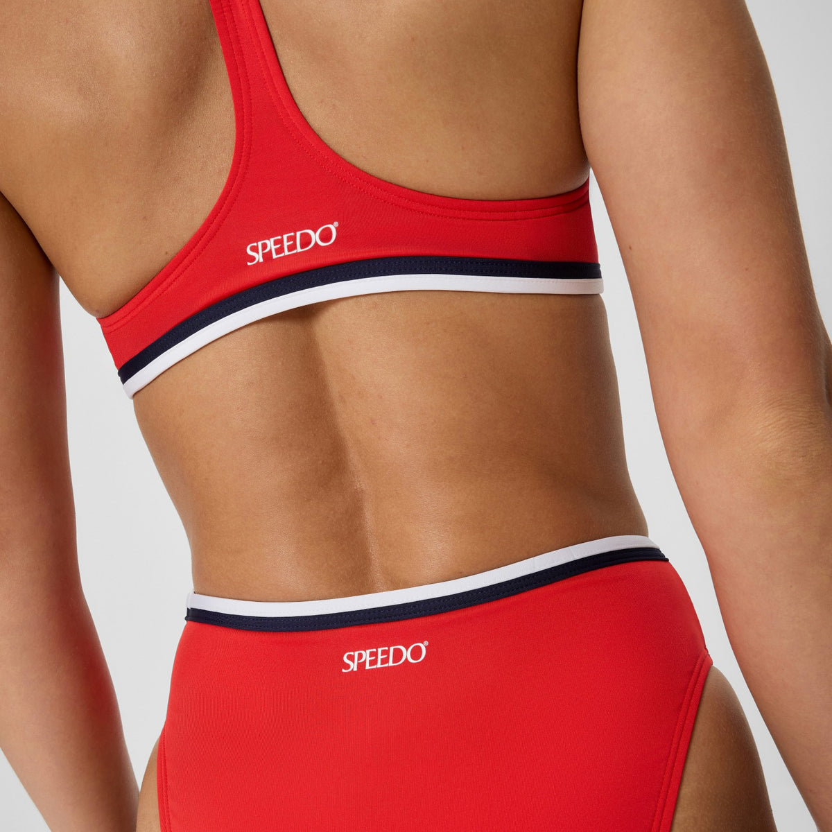 Jetstream Bikini Bottom Red/White | Speedo