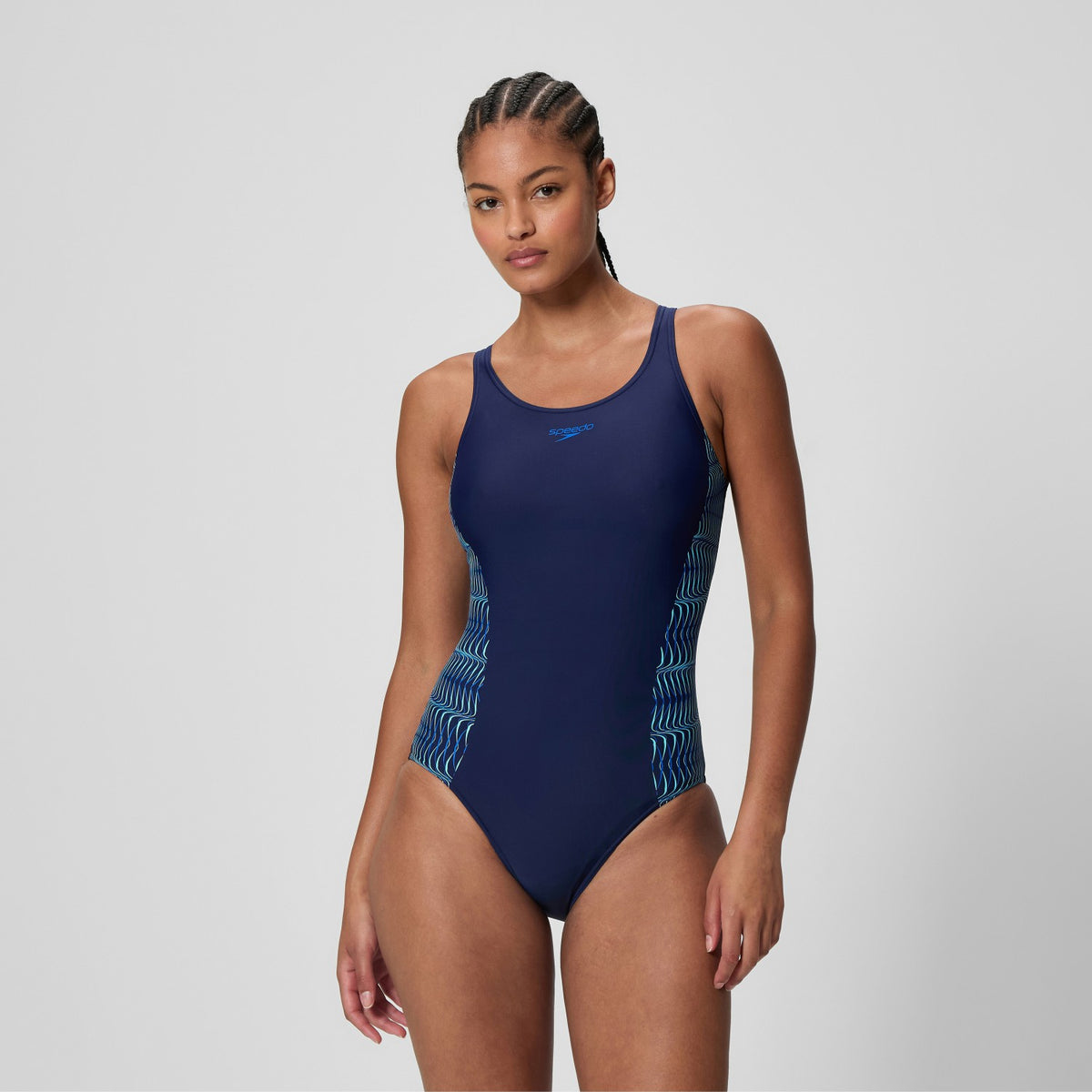 Medalist Placement Swimsuit Navy/Blue | Speedo