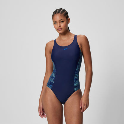 Medalist Placement Swimsuit Navy/Blue | Speedo