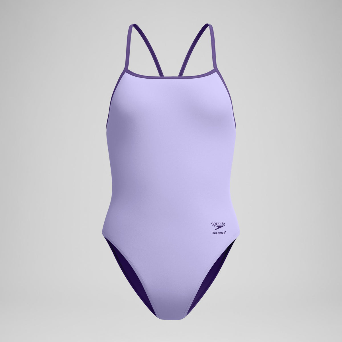 Club Training Turnback Swimsuit Lavender | Speedo