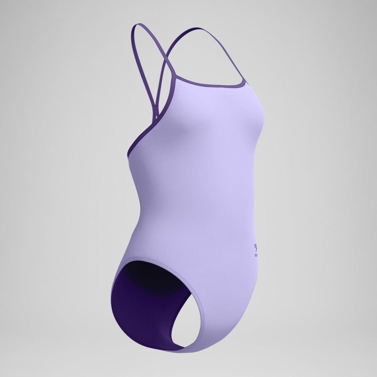 Club Training Turnback Swimsuit Lavender | Speedo