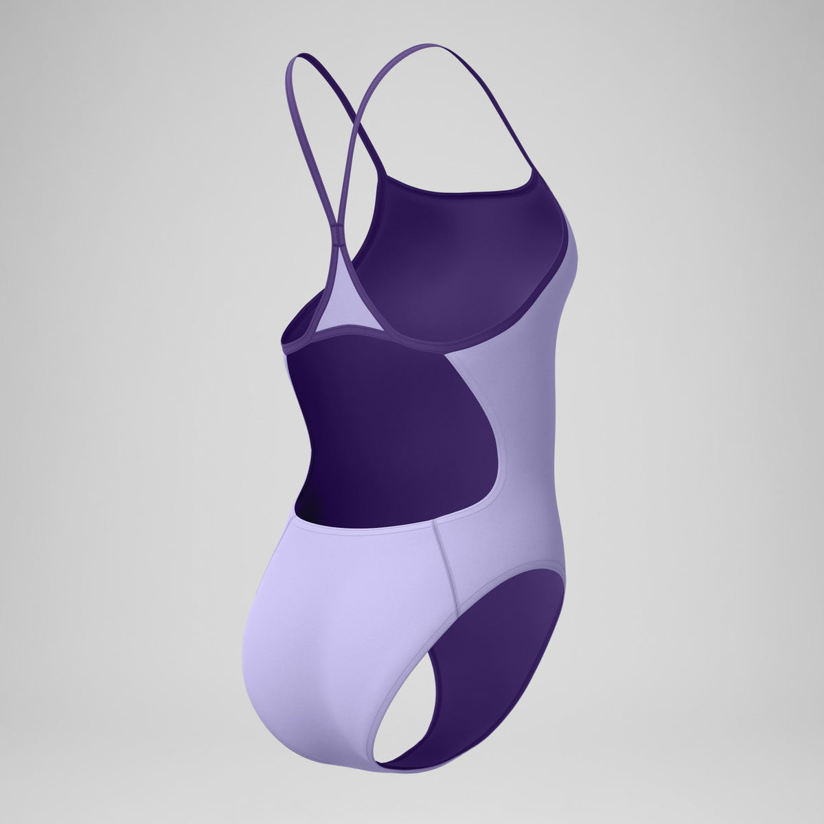 Club Training Turnback Swimsuit Lavender | Speedo