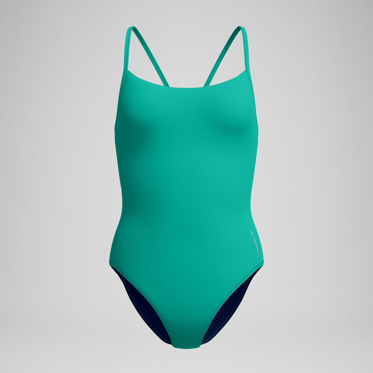 Solid Racerback Swimsuit Teal/Navy | Speedo